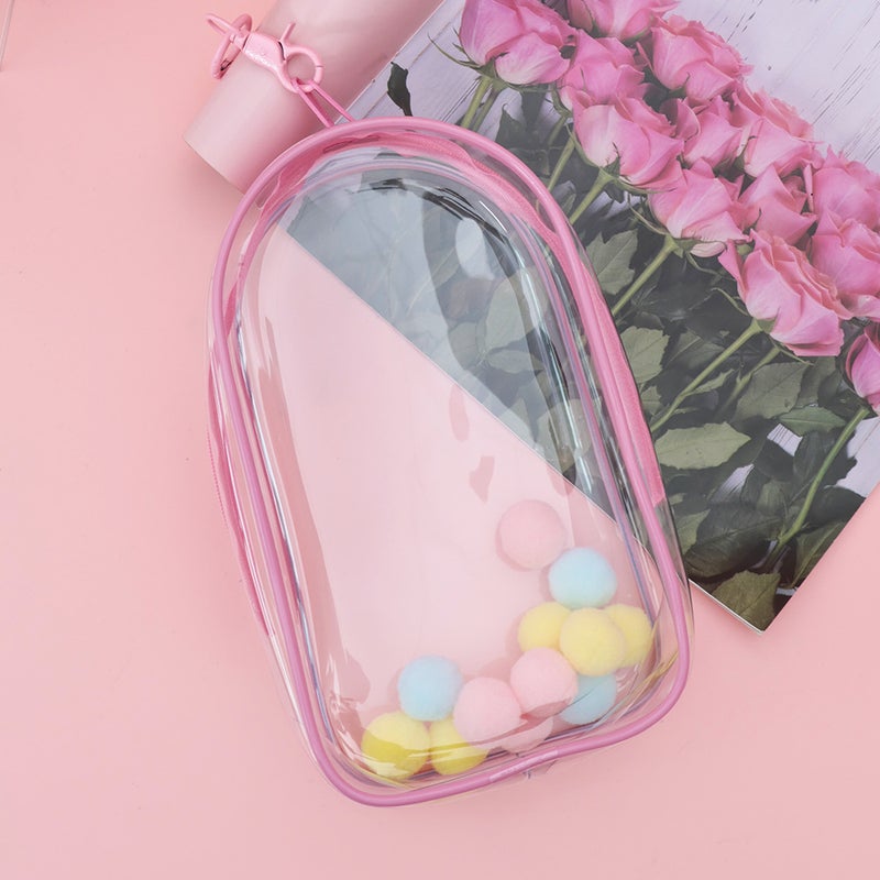 19Cm Outing Baby Walking Bag Pvc Thickeneded Dustproof Storage Bag School Bag Hanging Bag Transparent Waterproof Doll Bag Doll Bag - Image 5